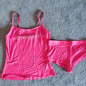 bebe Pink Women's Pajama Set